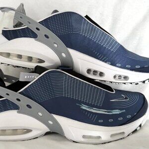 Nike Air Max Craze Sneakers Midnight Navy Zip-up Lace Size Women 12/10.5 Men New